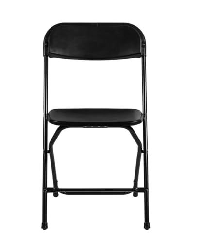 Plastic Folding Chair, 10 Pack, 650lb Weight Capacity E695