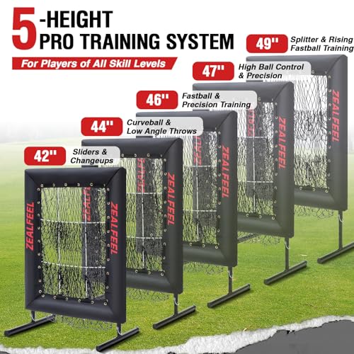9 Hole Pitching Net with Strike Zone Target J237