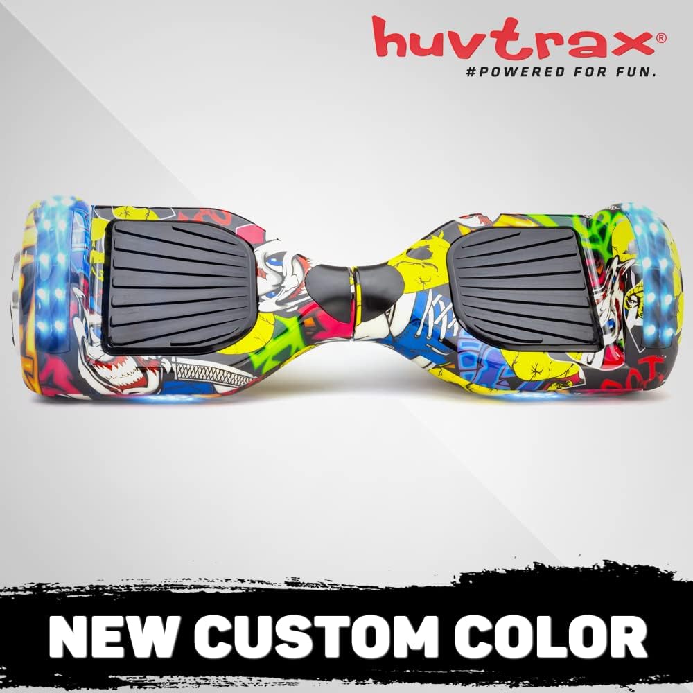 6.5 Aluminum Wheels Hoverboard with Bluetooth Speaker and LED Lights I2366