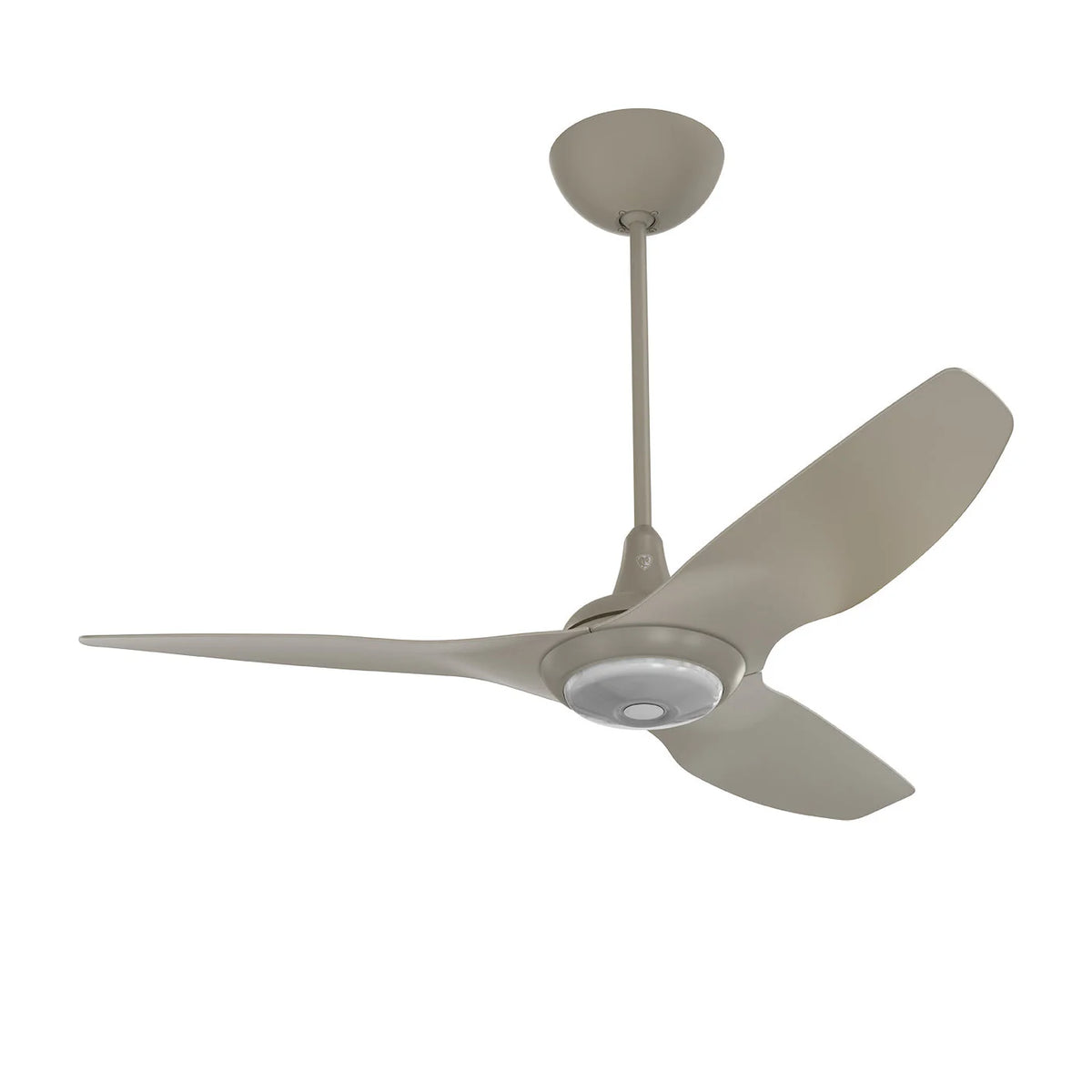 52 Ceiling Fan with Cocoa Aluminum Blades and Satin Nickel Finish E523