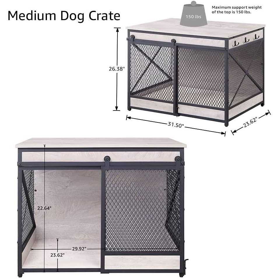 Sliding Door Dog Crate I4587