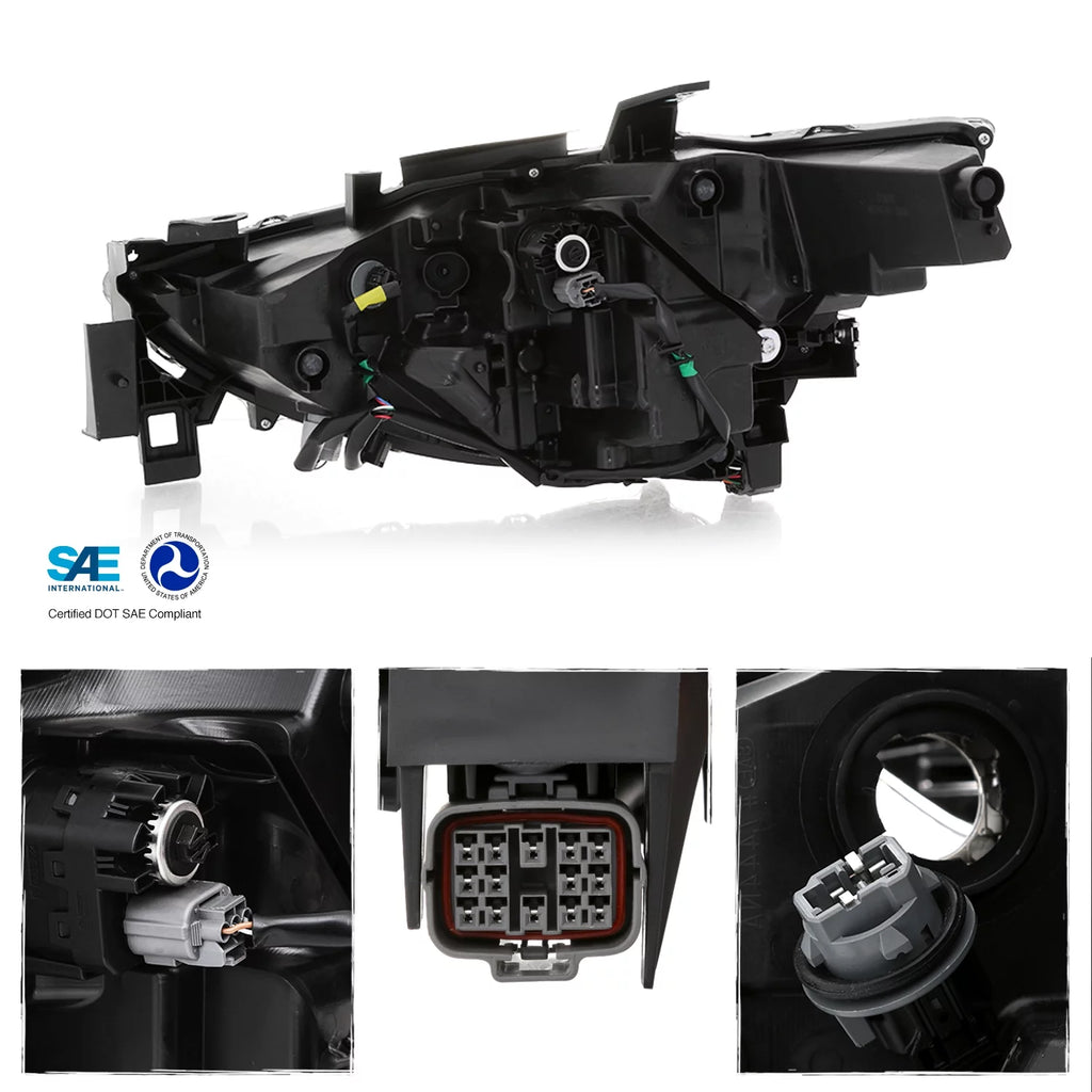 Fits 2017-2021 Mazda CX-5 Full LED Projector Headlight Right Passenger Side X45876
