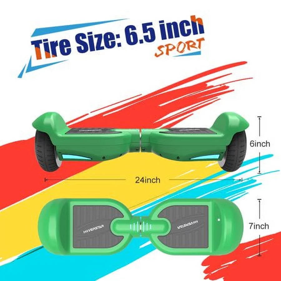 6.5 Two-Wheel Self Balancing Electric Scooter with LED Light Pink W905