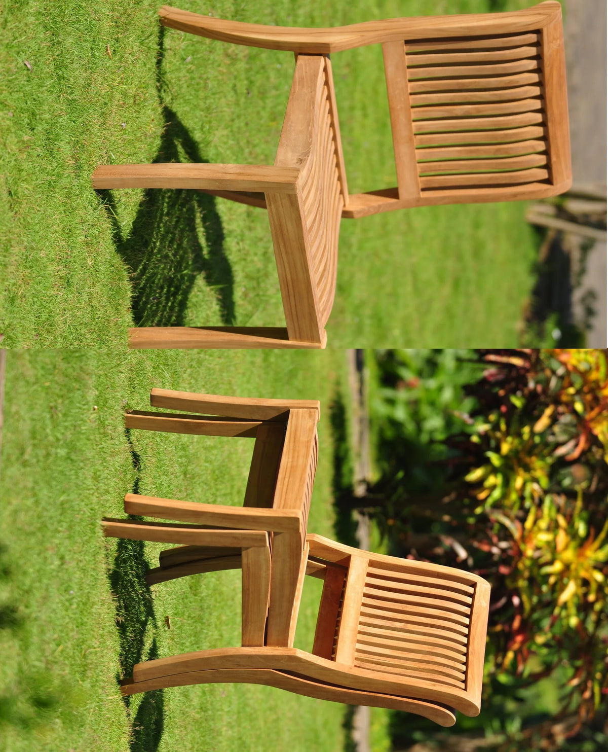 11 Pc Teak Dining Set with 94" Oval Table and 10 Chairs R7600
