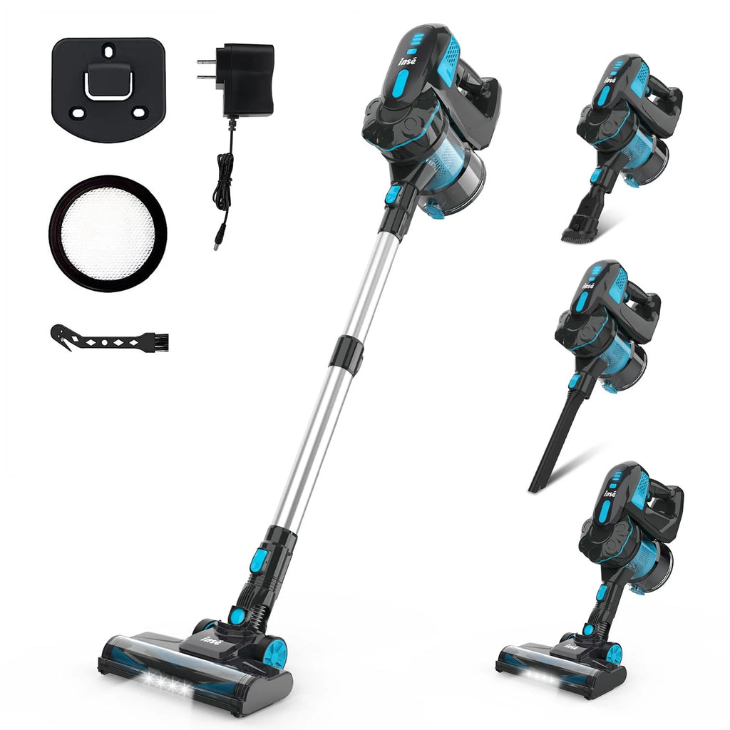 Cordless Stick Vacuum 20KPa 6-in-1 Blue W9633
