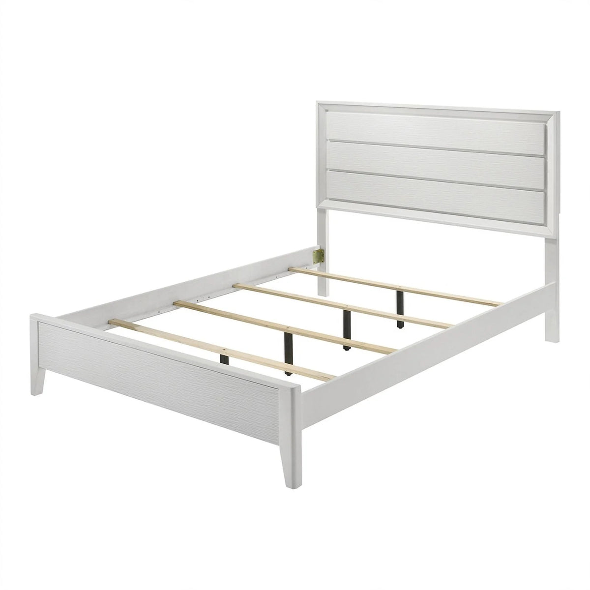 5pc Wood White Bedroom Set King F71170