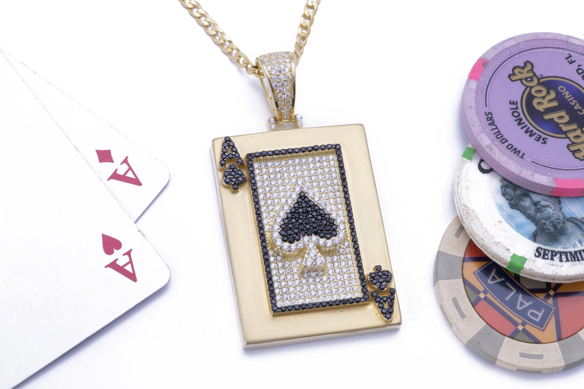 Yellow Gold Plated CZ Chain K393718