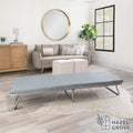 Folding Cot Guest Bed with 2 Foam Mattress U308