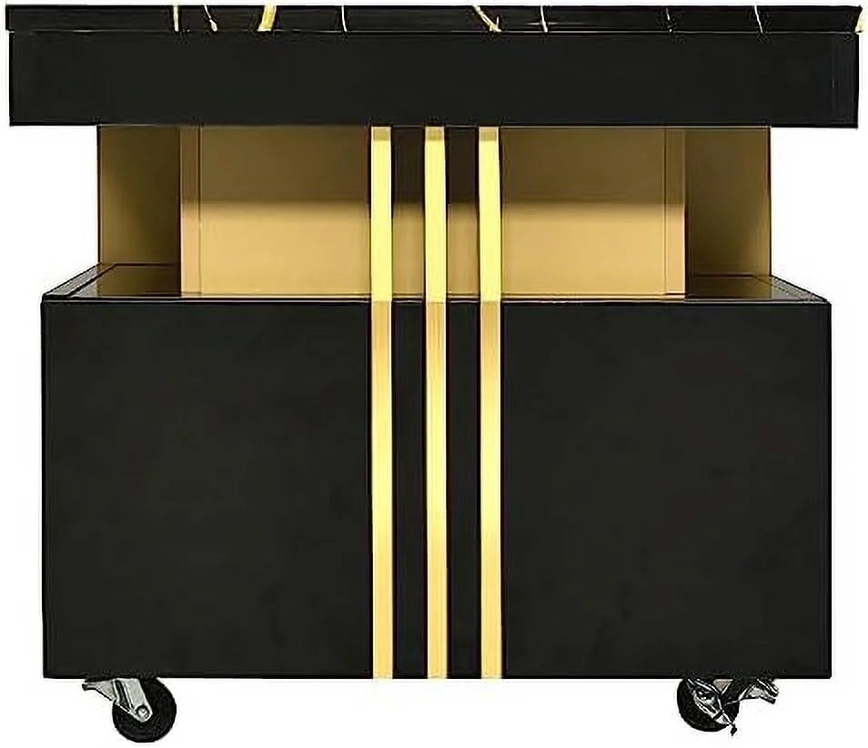 Brown Square Coffee Table with Sliding Tabletop F263690