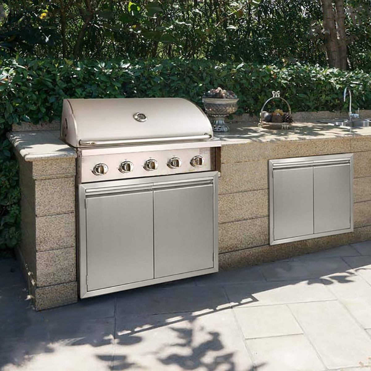 26 W X 24 H 304 Stainless Steel BBQ Access Door Y87874