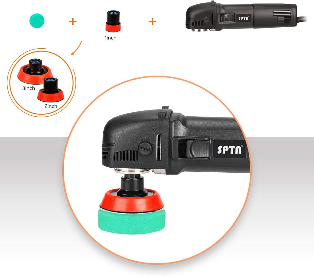Mini Buffer Polisher with Foam Polishing Pads B510331