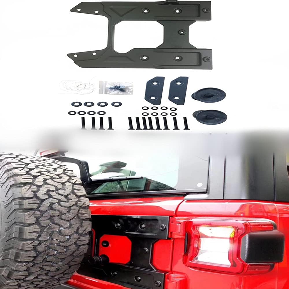 Spare Tire Carrier Tailgate Bracket Hinge Reinforcement Kits Oversized P933