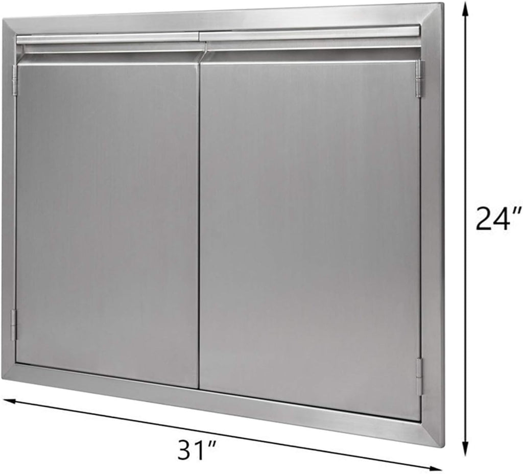 26 W X 24 H 304 Stainless Steel BBQ Access Door Y87874