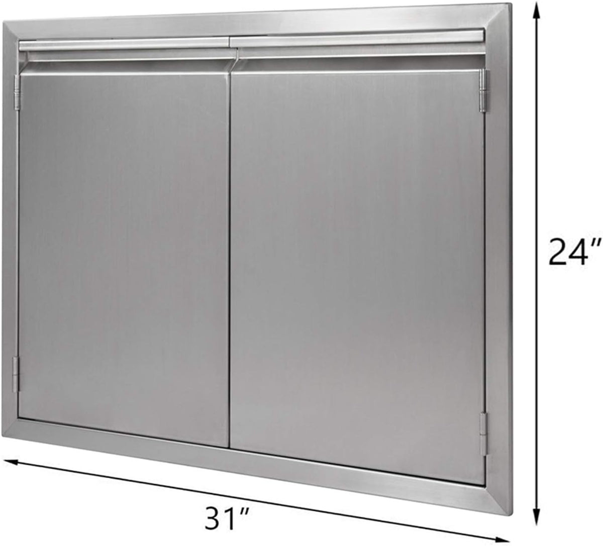 26 W X 24 H 304 Stainless Steel BBQ Access Door Y87874