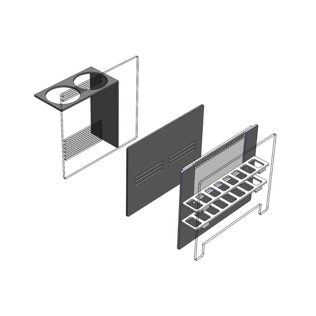 20 Gallon Long Sump Baffle Kit H473