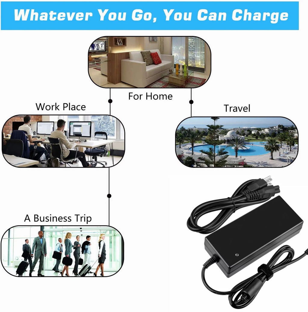 Compatible AC/DC Adapter Replacement Power Supply Cord Cable PS Charger L758