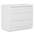 3 Drawer Chest Weathered White O343