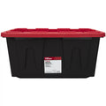 27 Gallon Snap Lid Plastic Storage Bin J73196
