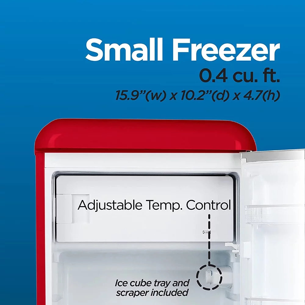 4 Cubic Feet Freestanding Mini Fridge L93316