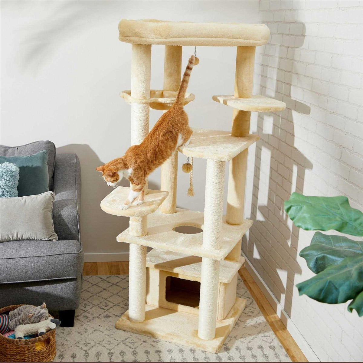65-in XXL Heavy Duty Cat Tree U299529