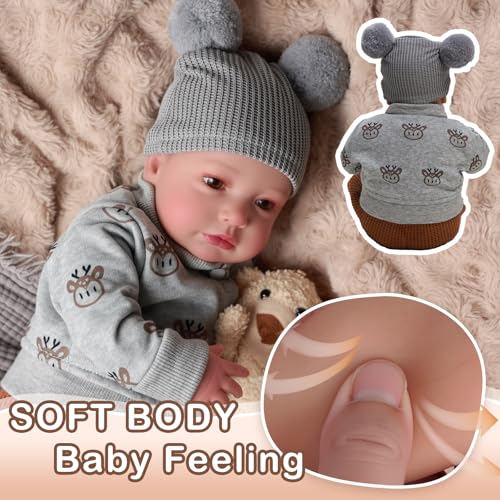 20 Inch Poseable Soft Vinyl and Cloth Body Baby Dolls K296