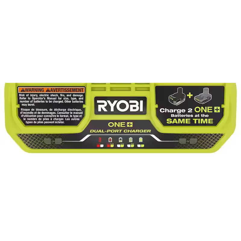 18V 4.0 Ah and 2.0 Ah Batteries and Dual-Port Charger Starter Kit Q491132