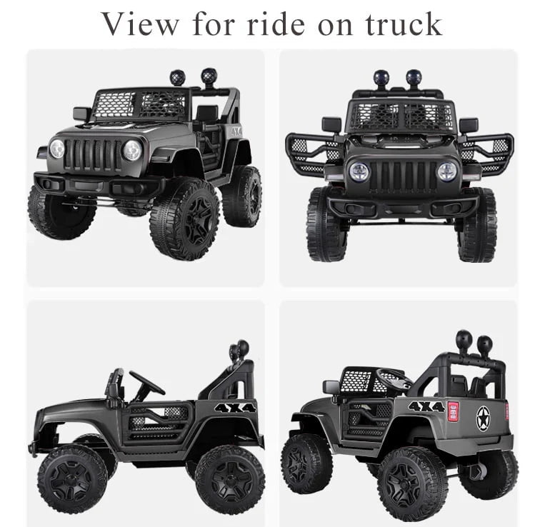 12V Kids Powered Ride on Truck Car with Parent Remote Control W20461