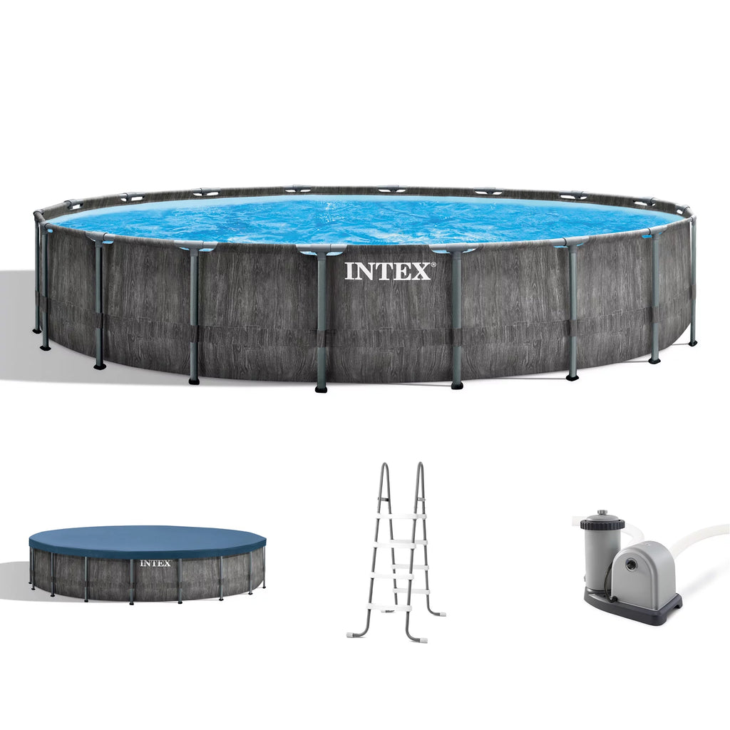 15'x48 Above Ground Swimming Pool with Filter Pump O103