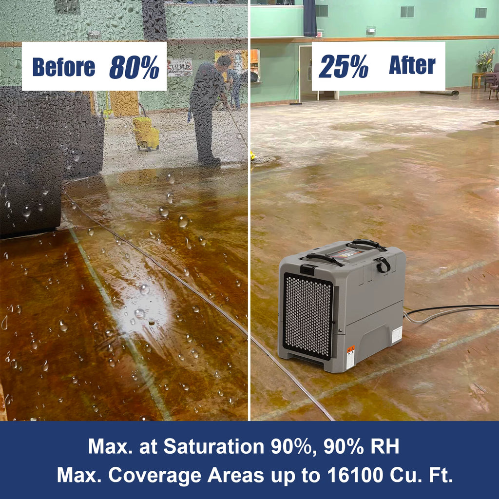 180 PPD Commercial Dehumidifiers with Pump L4354