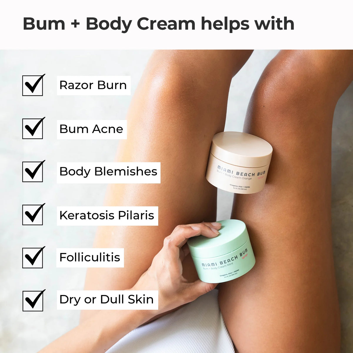 Oregano-powered Bum + Body Cream Kit of 2 P252011