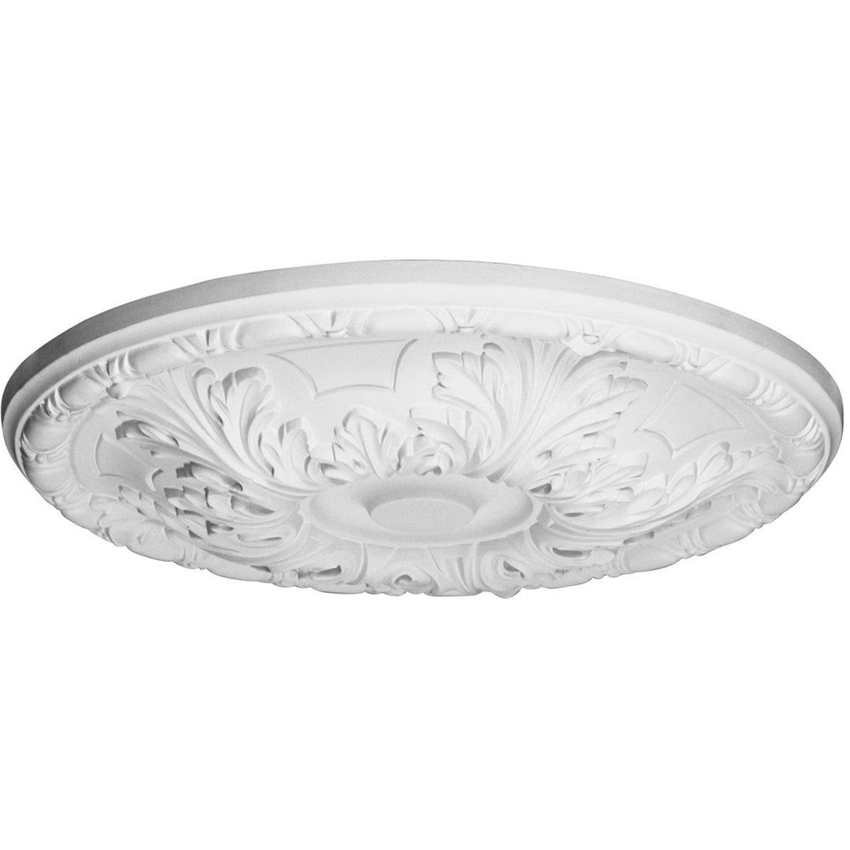 15 3/4x22OD Granada Ceiling Medallion Ultra Pure White N16059