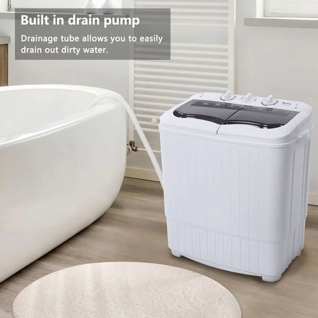 14.3lbs Twin Tub Portable Washing Machine C595