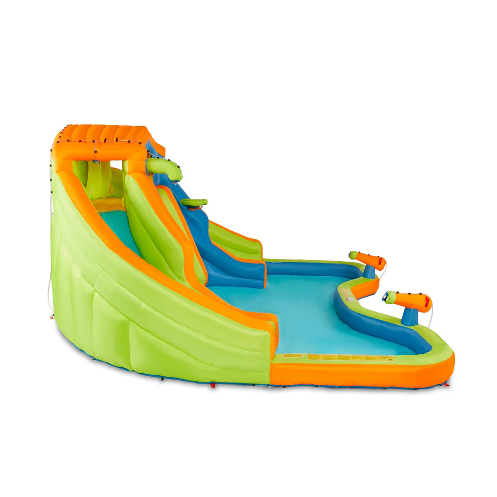 Inflatable 2 Lane Water Slide Splash Pool F430391