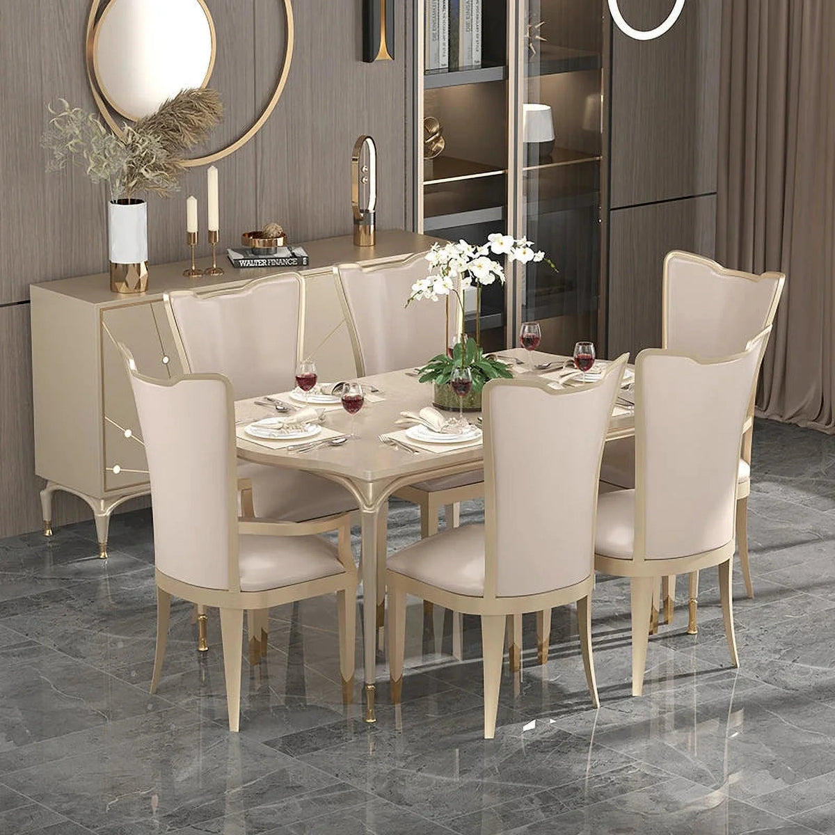 Solid Wood Dining Table D33222