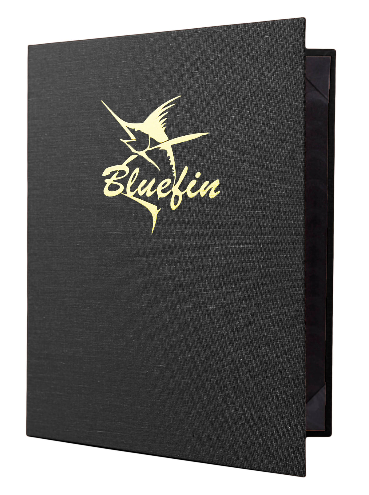 Casebound Menu 8½ x 11 Black P9700