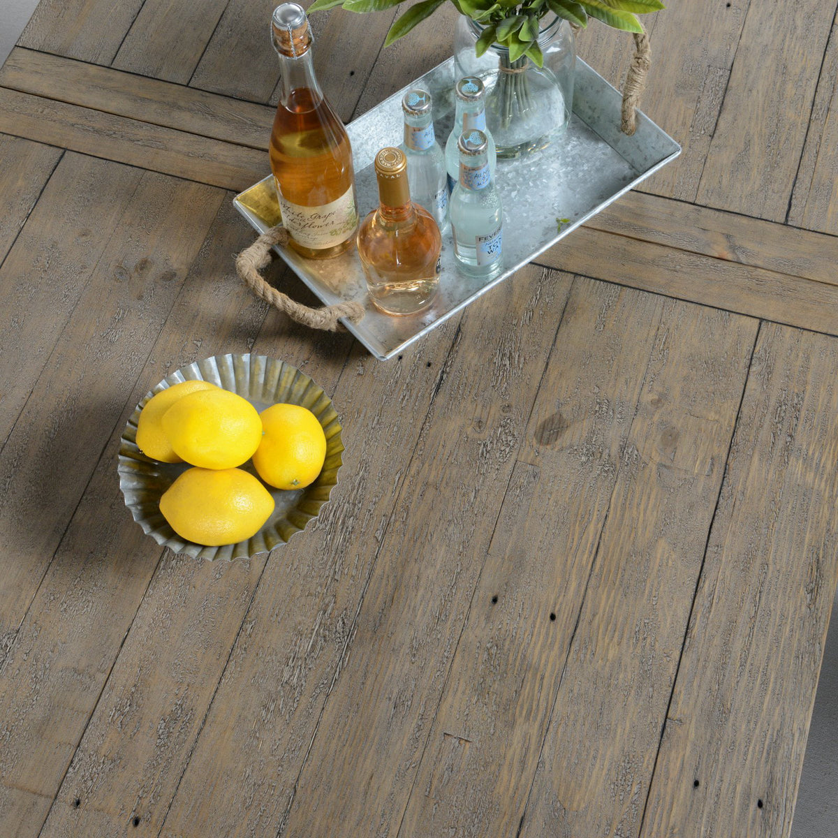 Reclaimed Pine Extension Dining Table P92538