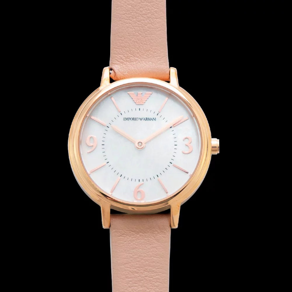 White Mother of Pearl Dial Ladies Watch N7748