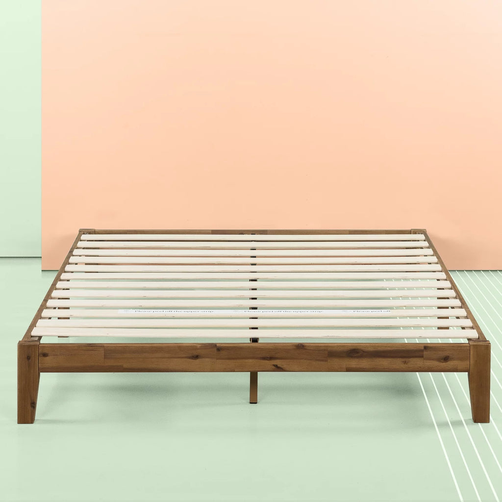 10" Wood Platform Bed Frame, Queen P30126