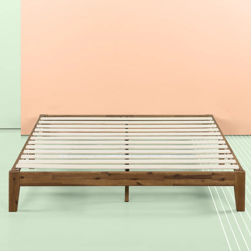 10" Wood Platform Bed Frame, Queen P30126