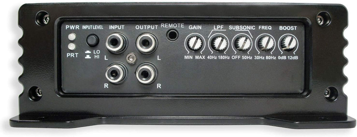 Dual 12 Vented 1200W Sub Box with Amplifier and Amp Kit X277
