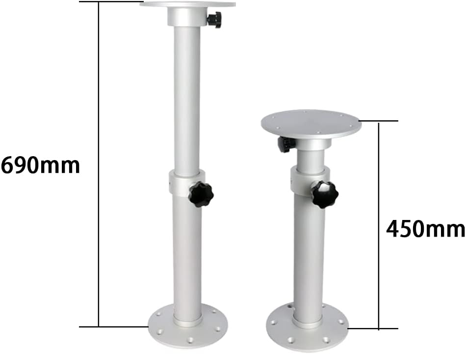Adjustable Table Pedestal Stand 17.7-27 Inch M334