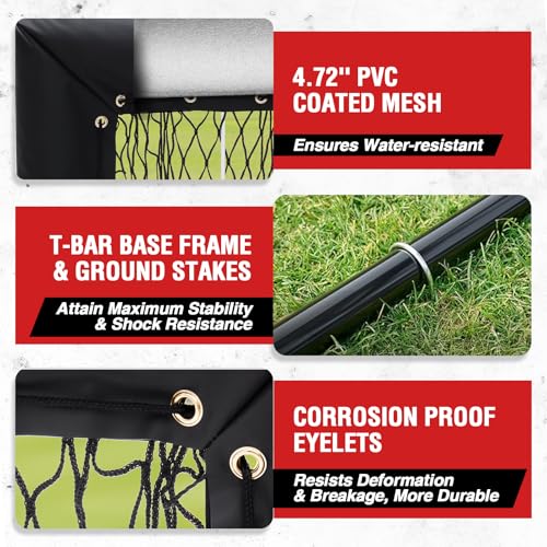 9 Hole Pitching Net with Strike Zone Target J237
