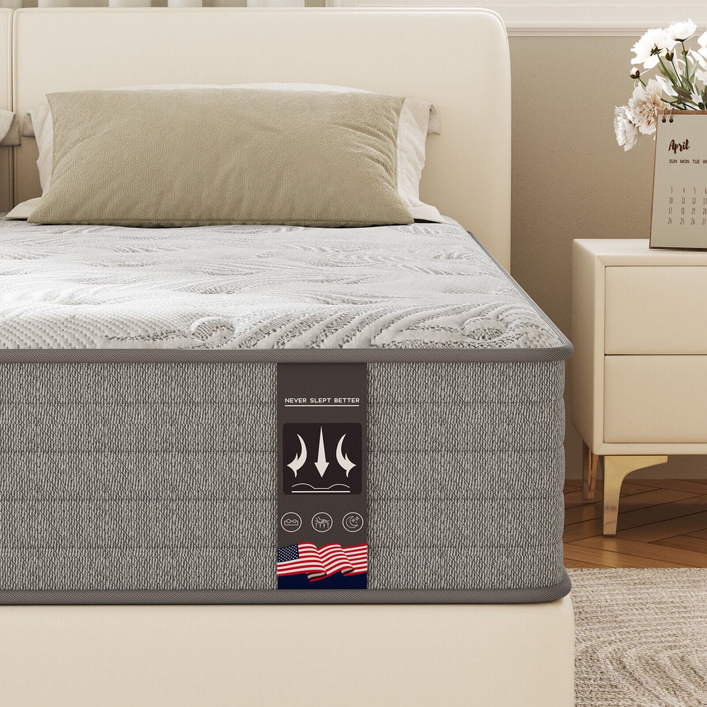 12 Inch Cool Memory Foam & Spring Hybrid Mattress E2950