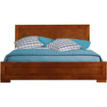 Cherry Wood Queen Size Platform Bed N119222
