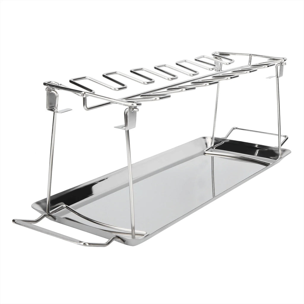 Rejilla para Patas y Alas de Pollo de Acero Inoxidable con Bandeja de Goteo K57274