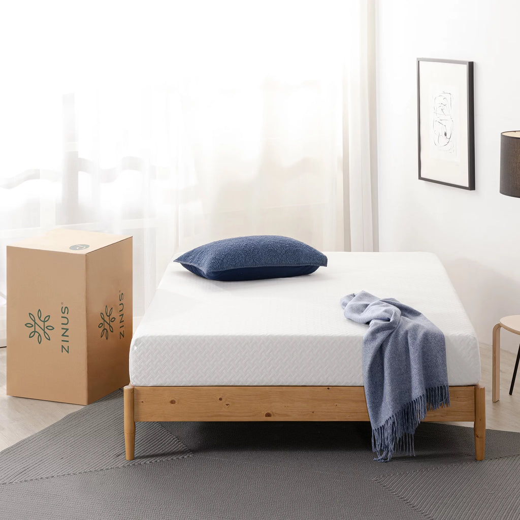 Queen Gel Memory Foam Mattress Y601891
