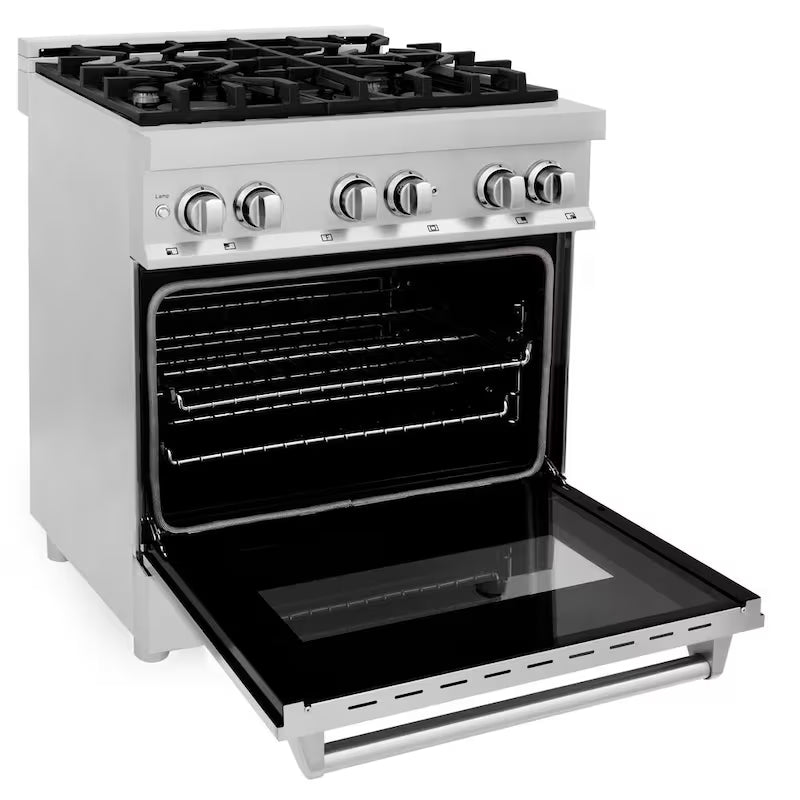 4 Burner Dual Fuel Range with Griddle S589