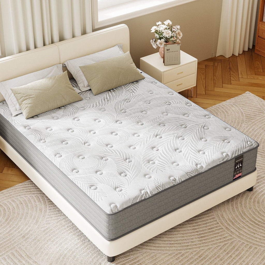 12 Inch Cool Memory Foam & Spring Hybrid Mattress E2950