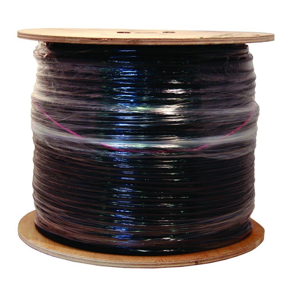 RG6/U Quad Shield Coaxial Cable Black A665