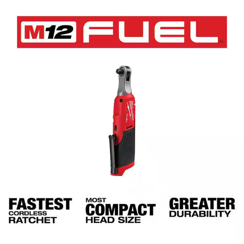 12-Volt Lithium-Ion Brushless Cordless 3/8 in. Ratchet F11025